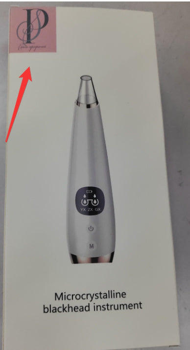 Blackhead Instrument Електрически уред за почистване на лице с вакуумна аспирация Красота Акне Почистване на комедони с вакуум