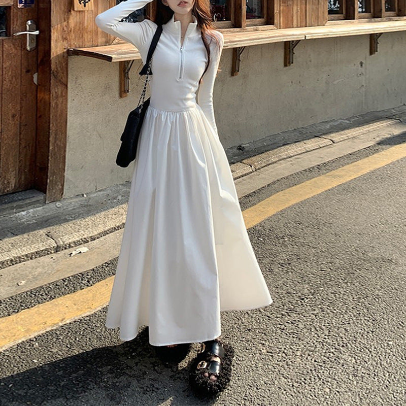 Women's Fashion Casual Slim Fit Long Sleeve Dress