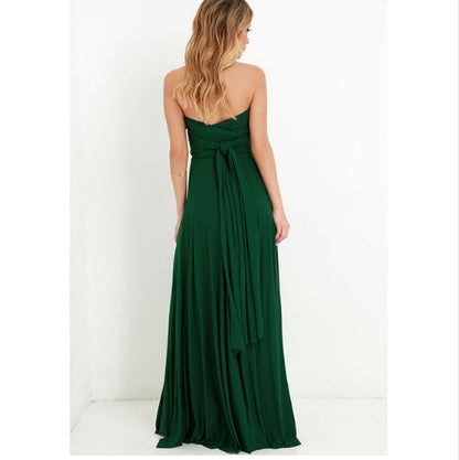 Women's Sexy Long Party Dress Club Floor-Length Summer Backless Bandage Maxi Dress Multiway Women Dress
