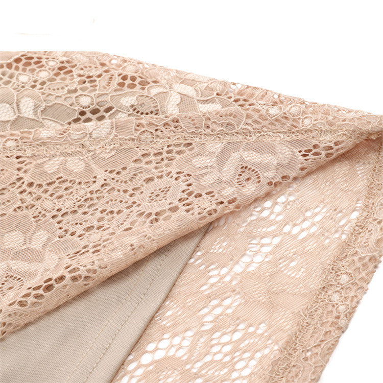 Round Neck Sleeveless Sexy Lace Large Length Dress