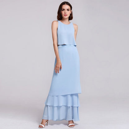 Chiffon Dress Long Dress