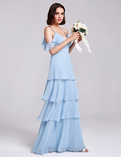 Chiffon Dress Long Dress