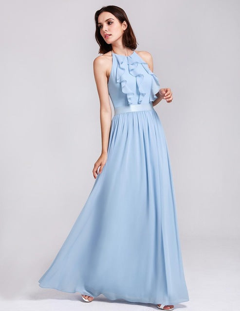 Chiffon Dress Long Dress