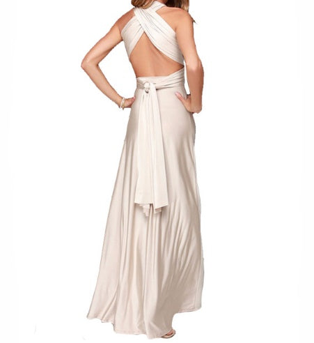 Women's Sexy Long Party Dress Club Floor-Length Summer Backless Bandage Maxi Dress Multiway Women Dress