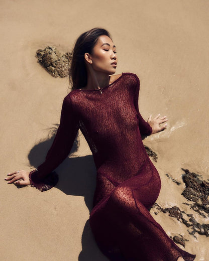 Women's Sexy Backless Beach Resort Dress