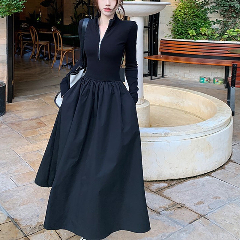 Women's Fashion Casual Slim Fit Long Sleeve Dress