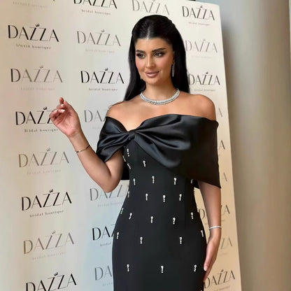 Bandage Dress With Diamond Embellished Bustier Long Gown