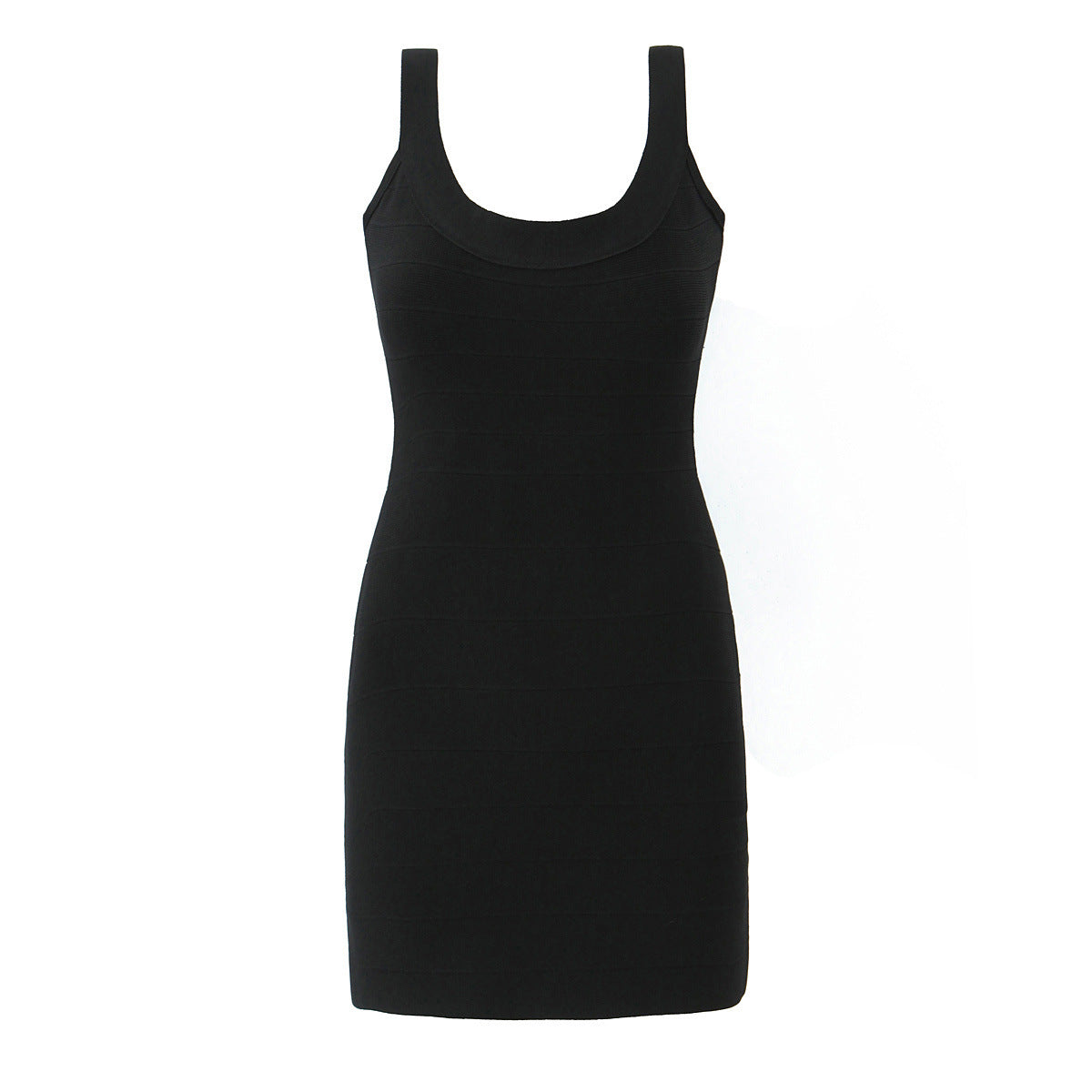 Women's Summer Solid-Color Stretchy Suspender Dress