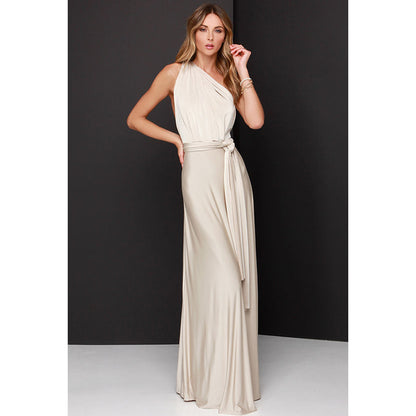 Women's Sexy Long Party Dress Club Floor-Length Summer Backless Bandage Maxi Dress Multiway Women Dress
