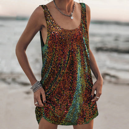 Sleeveless Loose-fit New-style Vest Dress