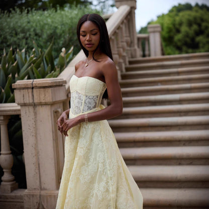 Lace Sexy Backless Wrap Party Dress