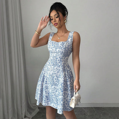 Women's Summer New Elegant Floral Dress