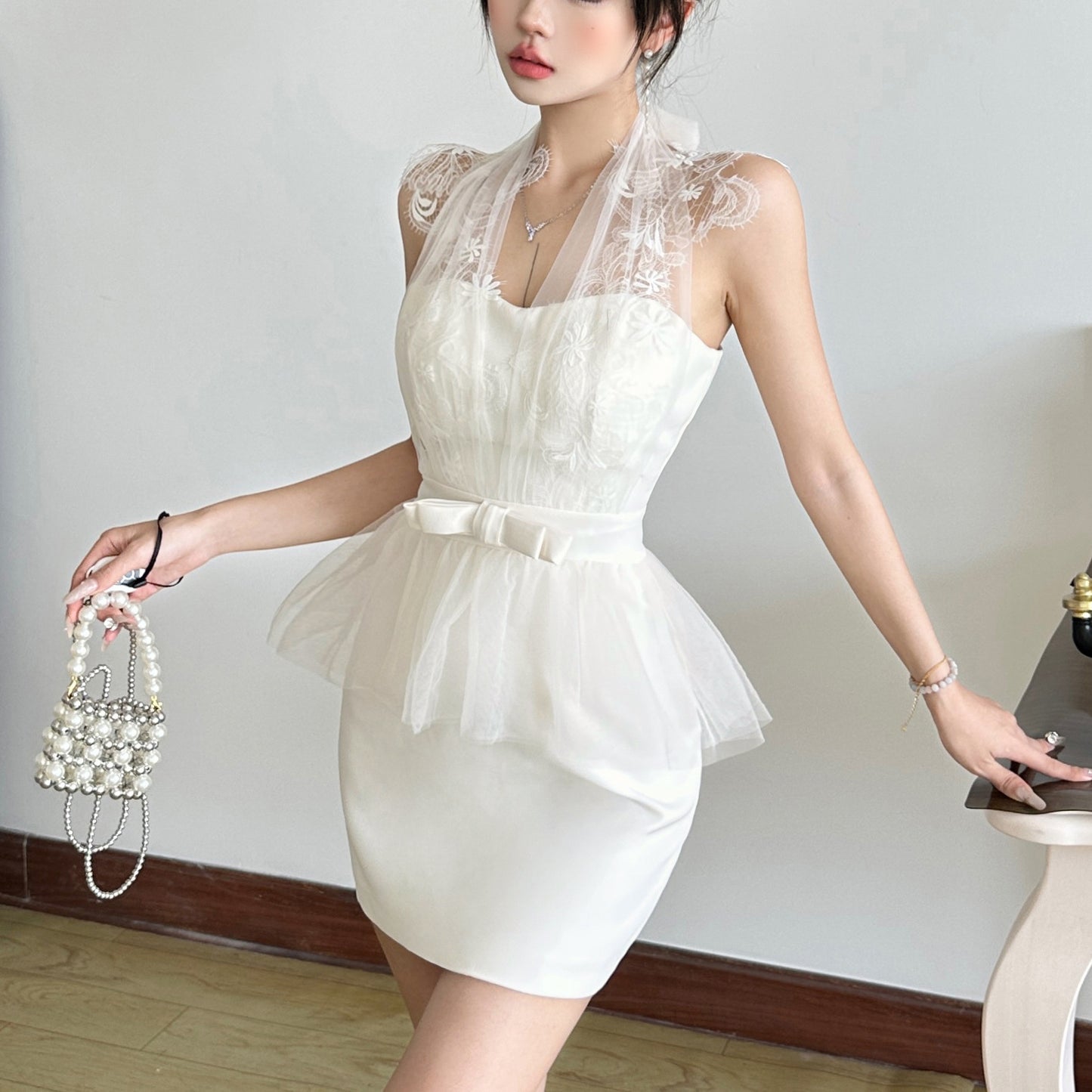 Women's Sleeveless Short Skirt Dress