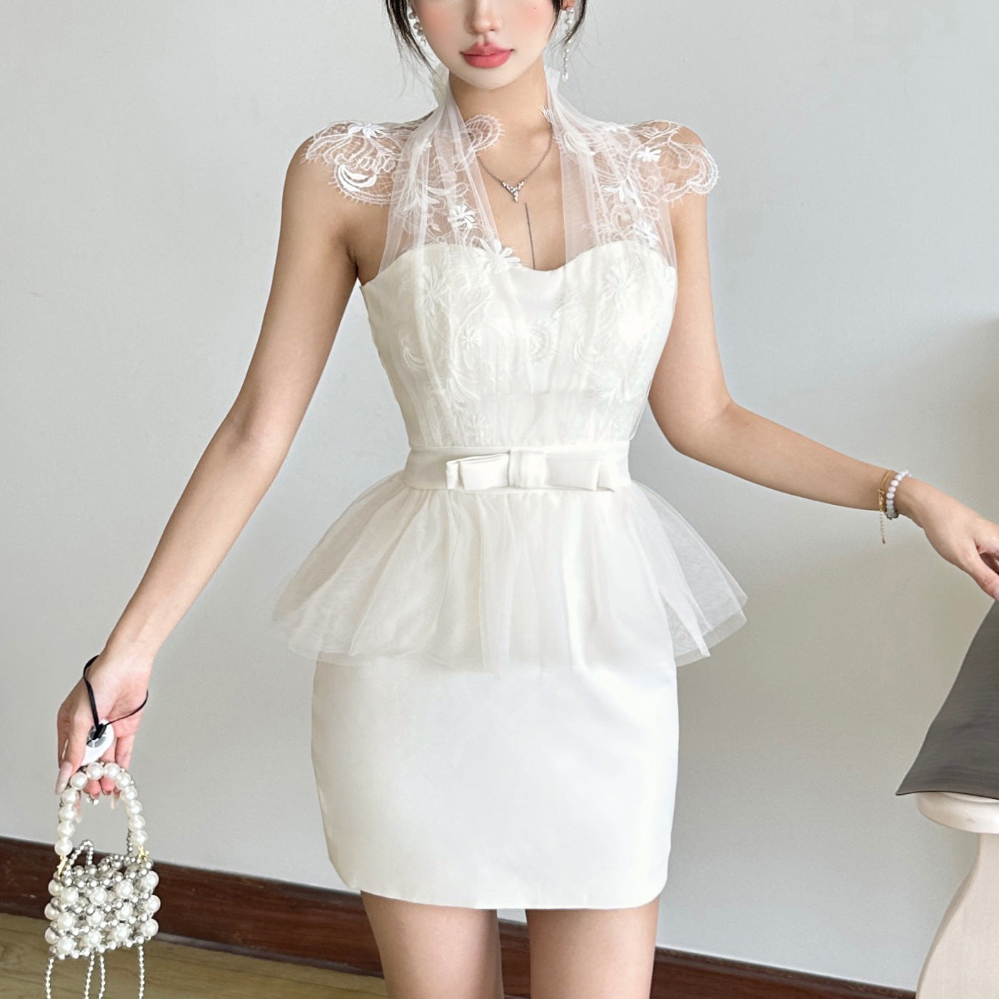 Women's Sleeveless Short Skirt Dress