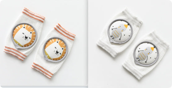 Baby Knee Pads Cartoon Accessories Doll Elbow Pads Baby Learning Set