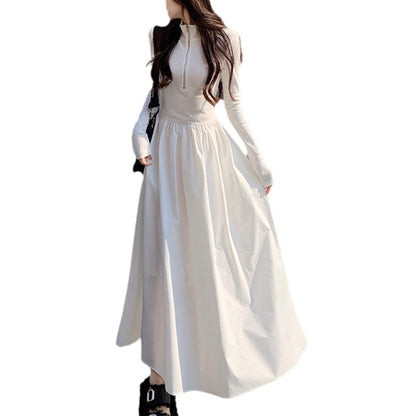 Women's Fashion Casual Slim Fit Long Sleeve Dress