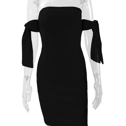 Dress Fashion Solid Color Women's Banquet Dress