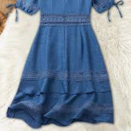 French-style Elegant And Chic Fitted Lace Dress