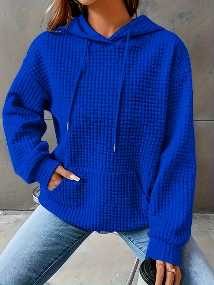 Women's Loose Casual Solid Color Long-sleeved Sweater