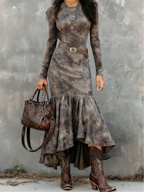 Sexy Body-hugging Mermaid Midi Dress