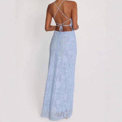 Exquisitely Beautiful Floral-cutback Strapless Evening Gown With A Stunning Resort-style Aesthetic For Women