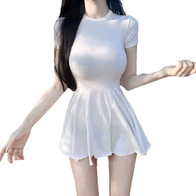 Korean-style Spicy-girl Slim-fit Dress For Women Summer Season